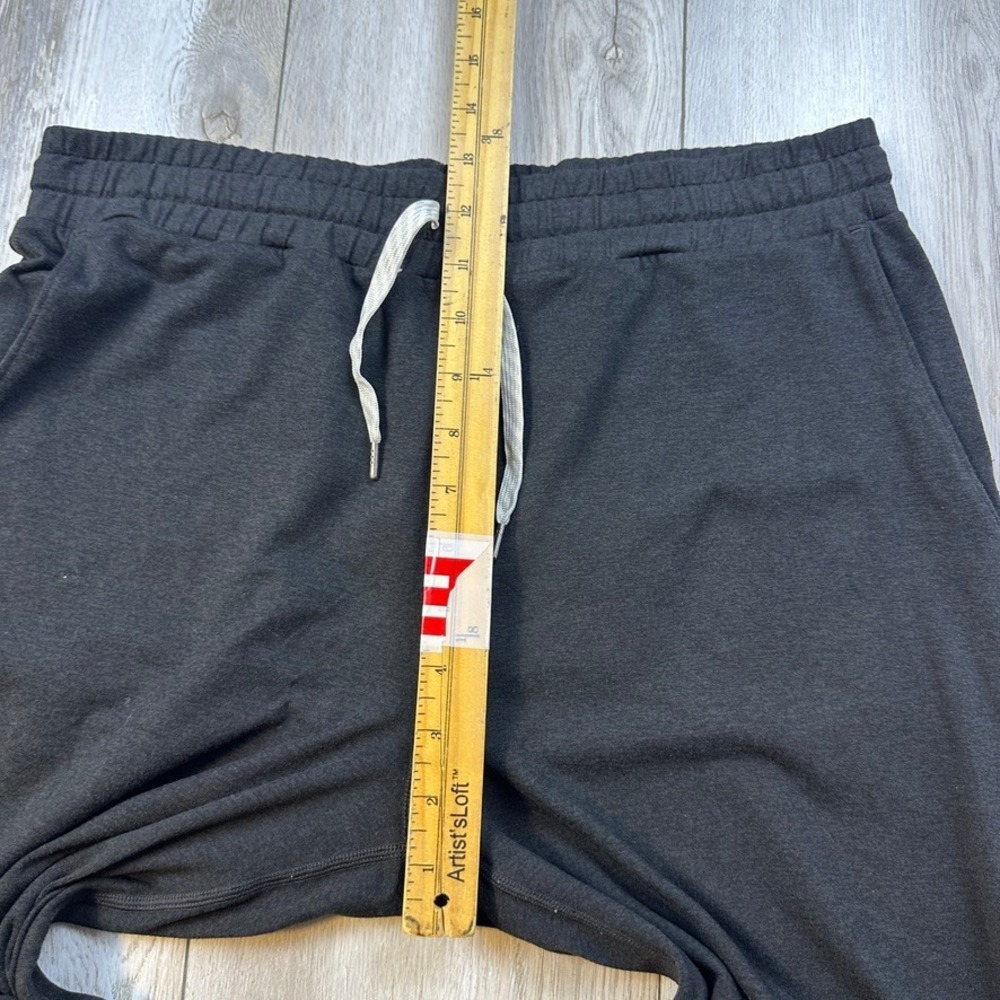 Vuori Performance Joggers Womens Large Gray Midnight Heather Relaxed fit Run Gym - Picture 4 of 11